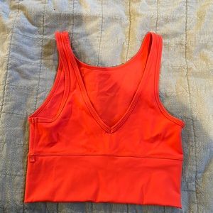 Bright Pink Lulu Crop Tank